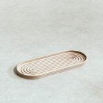 Oval Catchall Serving Tray Birch Plywood